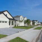 New driveways and new homes in the south
